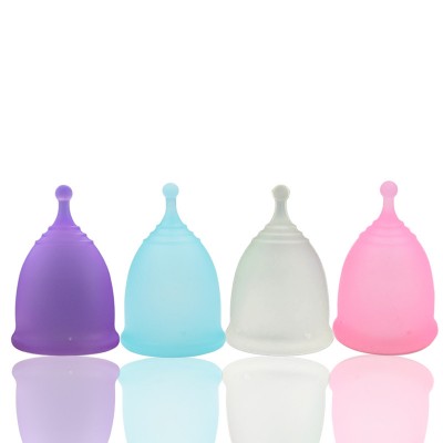 Manufacturers Custom Wholesale Foldable Reusable Collapsible Women Period Medical Silicone Eco Friendly Menstrual Cup