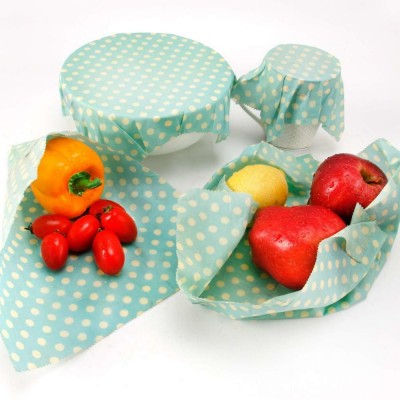 Customizable Organic Roll Beeswax Food Wraps Product Oem Cotton Roll Beeswax Wrap Kit For Kitchen